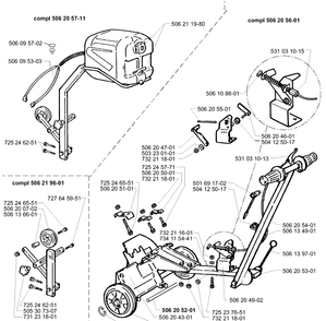 Part Location Diagram of 506204902 Husqvarna 