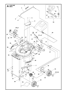 Part Location Diagram of 531205831 Husqvarna Spring