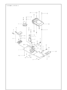 Electrical Diagram and Parts List for 967187001  Husqvarna Lawn Tractor Accessories