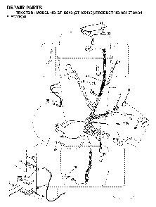Electrical Diagram and Parts List for GTH2548B (954572004)(2004-02) Husqvarna Lawn Tractor