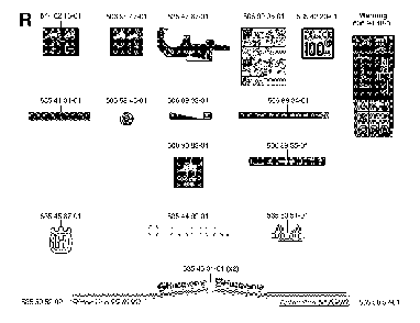 Decals Diagram and Parts List for RIDERPRO18AWD (953536601)(2005-03) Husqvarna Lawn Tractor