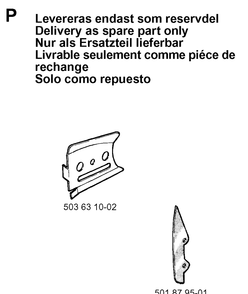 Accessories Diagram and Parts List for 257 19960100001-19980900000 Husqvarna Chainsaw