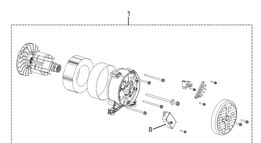 Part Location Diagram of 596606301 Husqvarna Regulator