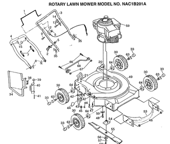 Part Location Diagram of 69180 Husqvarna Nut