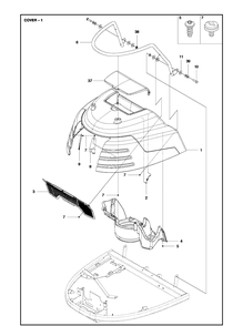 Part Location Diagram of 504101901 Husqvarna Air Conductor