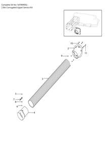 Part Location Diagram of 536597901 Husqvarna Adapter