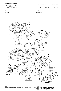 Part Location Diagram of 531205138 Husqvarna Throttle Trigger