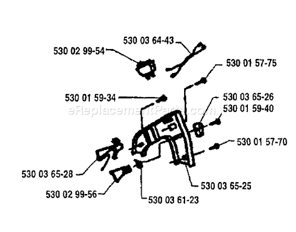 Page I Diagram and Parts List for 18H 1994-04 Husqvarna Trimmer