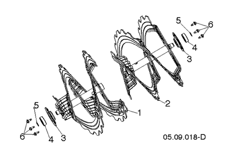 Auger Housing And Impeller Diagram and Parts List for ST324 (97046880100)(2020-05) Husqvarna Snow Blower