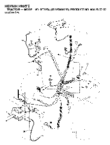 Electrical Diagram and Parts List for GT2254 (96025000200)(2005-05) Husqvarna Lawn Tractor