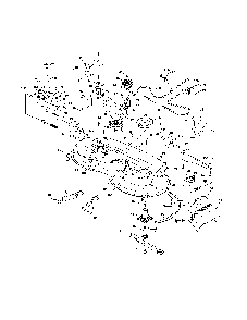 Mower deck Diagram and Parts List for YTH2246-917287540  Husqvarna Lawn Tractor
