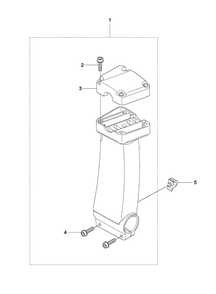 Suspension Diagram and Parts List for 241R 20144900001-Current Husqvarna Brush Cutter
