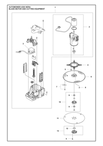 Part Location Diagram of 538876702 Husqvarna Cutting Module