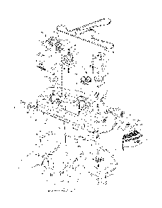 Mower Deck / Cutting Deck Diagram and Parts List for GTH260TWIN (96041004500)(2007-02) Husqvarna Lawn Tractor