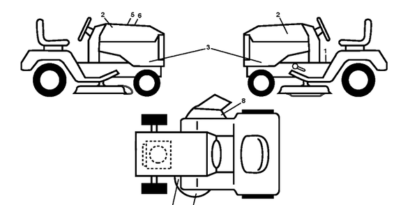 Part Location Diagram of 589626101 Husqvarna Decal