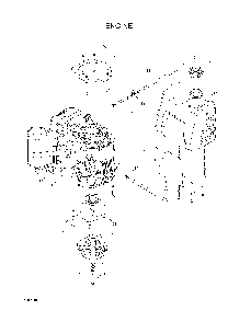 Engine Diagram and Parts List for WH3615966947001 2008-08 Husqvarna Lawn Mower
