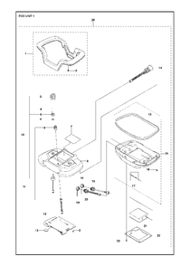 Remote Control Diagram and Parts List for PP480 (20134402530 & Above)(2013-11) Husqvarna Miscellaneous