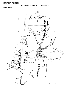 Electrical Diagram and Parts List for GTH2550XPB (954567116)(2001-02) Husqvarna Lawn Tractor