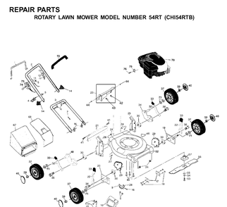 Part Location Diagram of 532174206 Husqvarna Handle