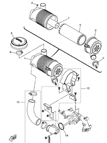 Part Location Diagram of 596846301 Husqvarna Seal