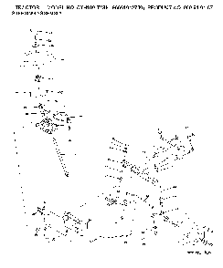 Steering Diagram and Parts List for CTH180TWIN (96061018601)(2007-04) Husqvarna Lawn Tractor