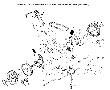 Repair Parts Diagram and Parts List for 6522SHC (954222718, 532702511)(2001-11) Husqvarna Lawn Mower