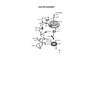 Engine >> Electric-Equipment Diagram and Parts List for 917289580  Husqvarna Lawn Tractor