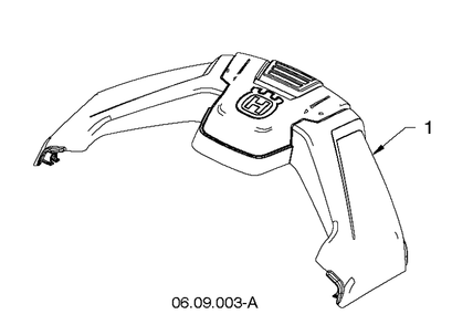 Handle 2 Diagram and Parts List for ST111 (96183000200)(2014-07) Husqvarna Snow Blower