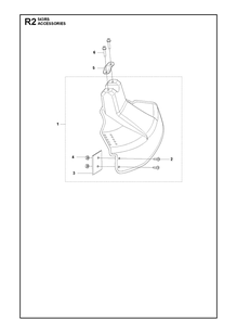 Accessories 2 Diagram and Parts List for 543RS (967348201)(20192200001-Current) Husqvarna Brush Cutter
