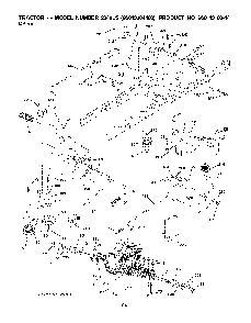 Drive Diagram and Parts List for 2348LS (96043004400)(2008-01) Husqvarna Lawn Tractor