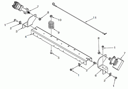 Part Location Diagram of 595529302 Husqvarna Bracket