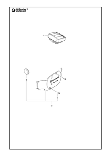 Winter Kit Diagram and Parts List for 455 (Rancher II)(2012-06) Husqvarna Chainsaw