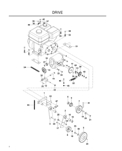 Engine Diagram and Parts List for SC18 (968999509)(2010-05) Husqvarna Lawn Tractor Accessories
