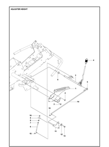 Part Location Diagram of 594701302 Husqvarna Bracket