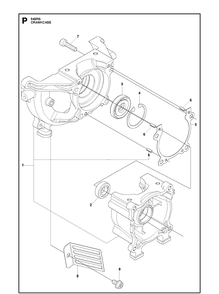 Part Location Diagram of 521623504 Husqvarna Case