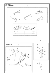 Part Location Diagram of 577962501 Husqvarna 