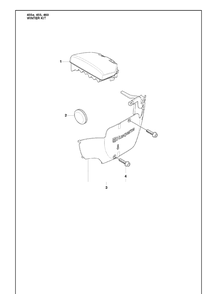 Winter Kit Diagram and Parts List for 455E 2009-10 Husqvarna Chainsaw