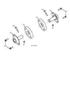 Auger Housing And Impeller 4 Diagram and Parts List for 15530SBLS 2009-08 Husqvarna Snow Blower