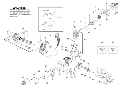 Part Location Diagram of 545180885 Husqvarna Kit - Decal