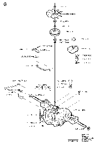 Transmission Diagram and Parts List for RIDER13RSPECIAL (953533001)(2003-09) Husqvarna Lawn Tractor