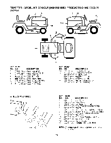 Wheels And Tires Diagram and Parts List for 2748GLS (96043004600)(2008-01) Husqvarna Lawn Tractor