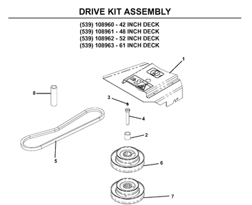 Bagger Diagram and Parts List for 968999196 2003-10 Husqvarna Lawn Tractor Accessories