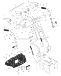 Page F Diagram and Parts List for 10527 SBE 961930016-04 -2007-11 Husqvarna Snow Blower