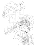 Page E Diagram and Parts List for 10527 SBE 96193001603 -2007-08 Husqvarna Snow Blower