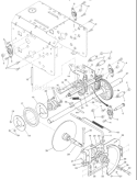 Page E Diagram and Parts List for 10527 SBE 96193001606 -2008-01 Husqvarna Snow Blower