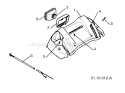 Page J Diagram and Parts List for 10527 SB 96193002700 -2008-08 Husqvarna Snow Blower