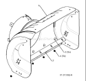 Page B Diagram and Parts List for 10527 SB 96193002700 -2008-08 Husqvarna Snow Blower