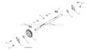 Part Location Diagram of 532404923 Husqvarna Axle Assembly