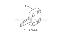 Page U Diagram and Parts List for 10527 SB LS 96193002800 -2008-09 Husqvarna Snow Blower