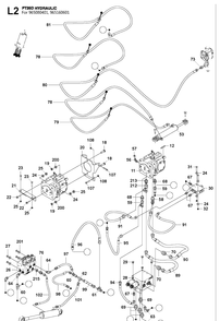 Part Location Diagram of 540072001 Husqvarna Bracket
